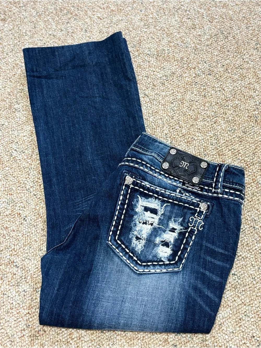Miss Me Bootcut Distressed Jeans Women's Size 34